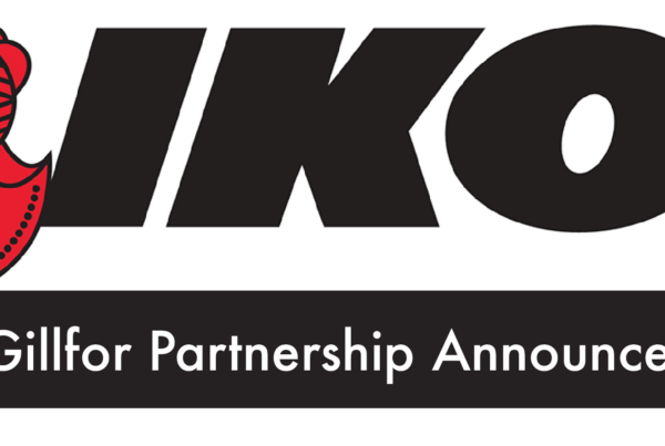 Gillfor Distribution makes partnership announcement with IKO Industries.