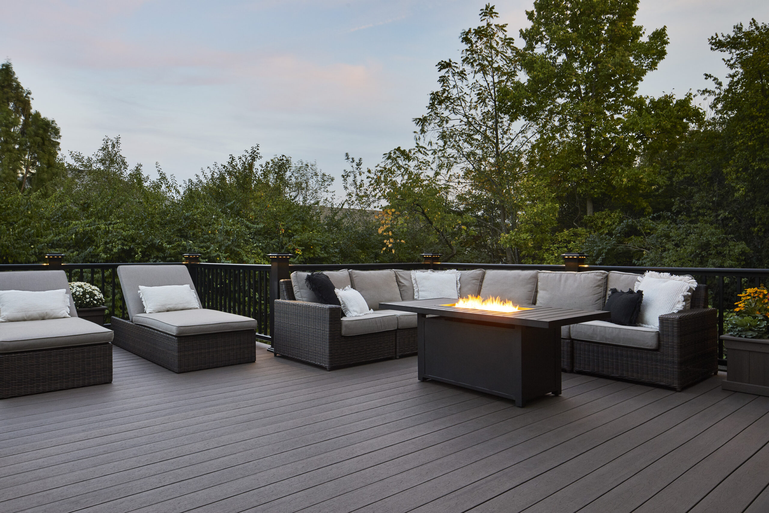 TimberTech Landmark American Walnut deck